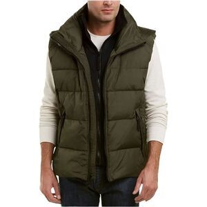 S13 Men's Matte Edge Zip Front Down Vest L